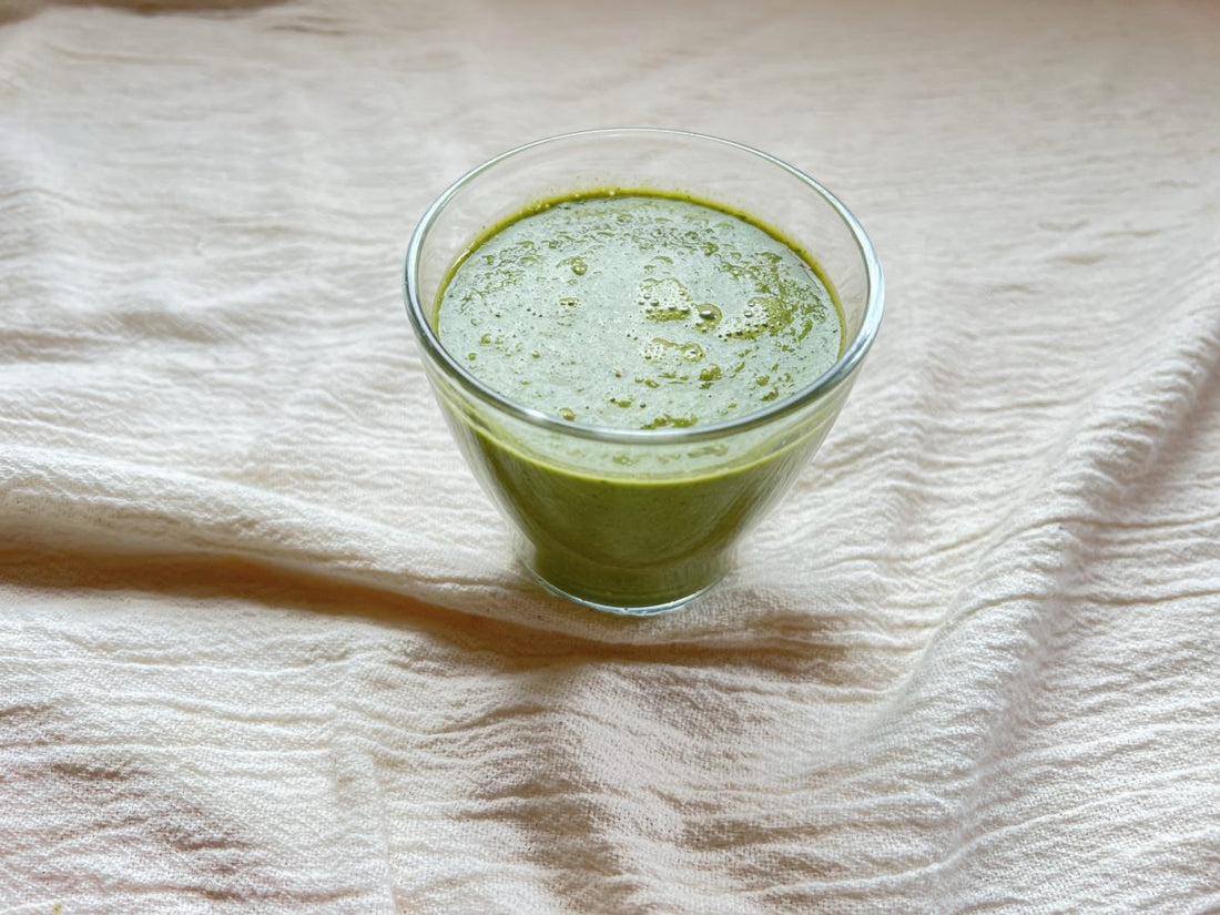 砂糖の代わりに甘酒を使ったニキビにおすすめのスムージーレシピ