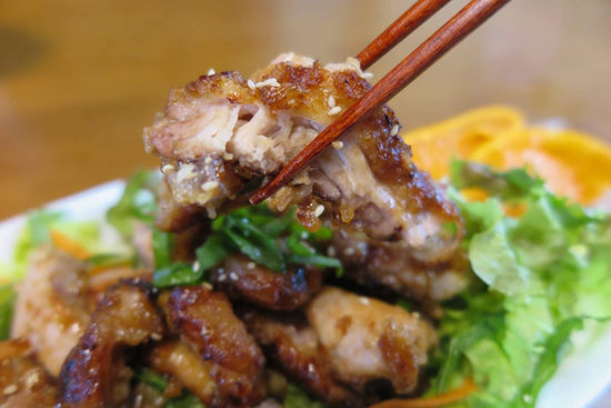 簡単！鶏の照り焼きは甘酒を使うと、鶏肉が柔らか～い、消化を助けて腸内環境も改善。